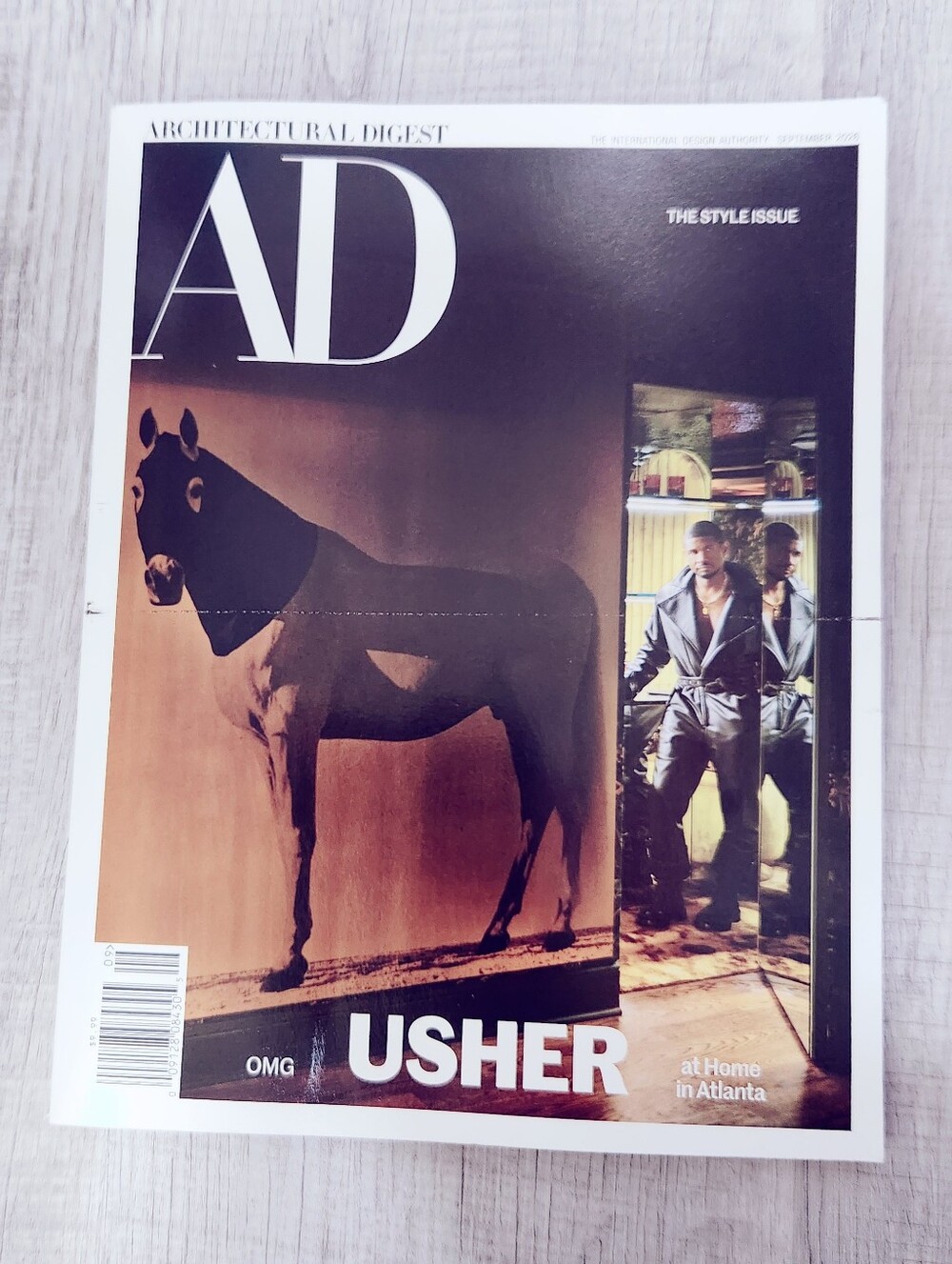🍭7/$15 Architectural Digest Magazine September 2026 Usher